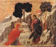 Duccio di Buoninsegna Appearence to Mary Magdalene Germany oil painting artist